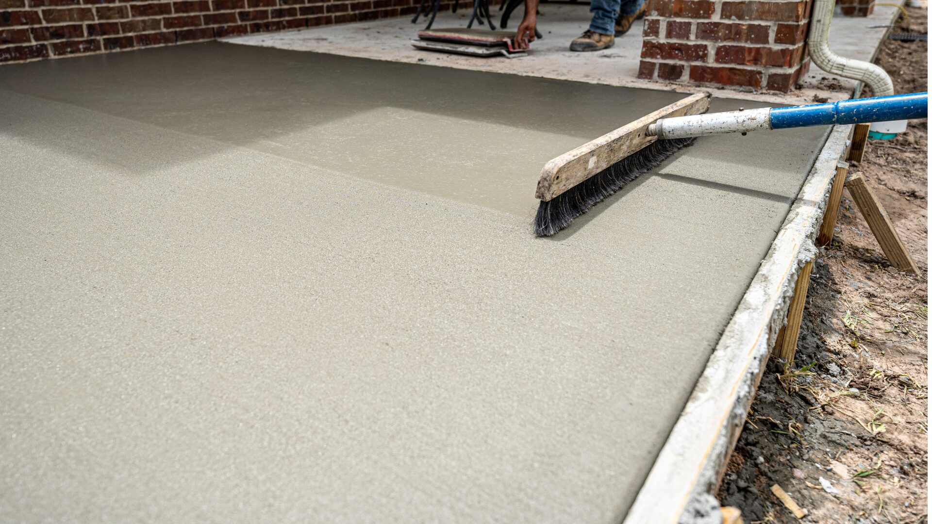 Concrete pad