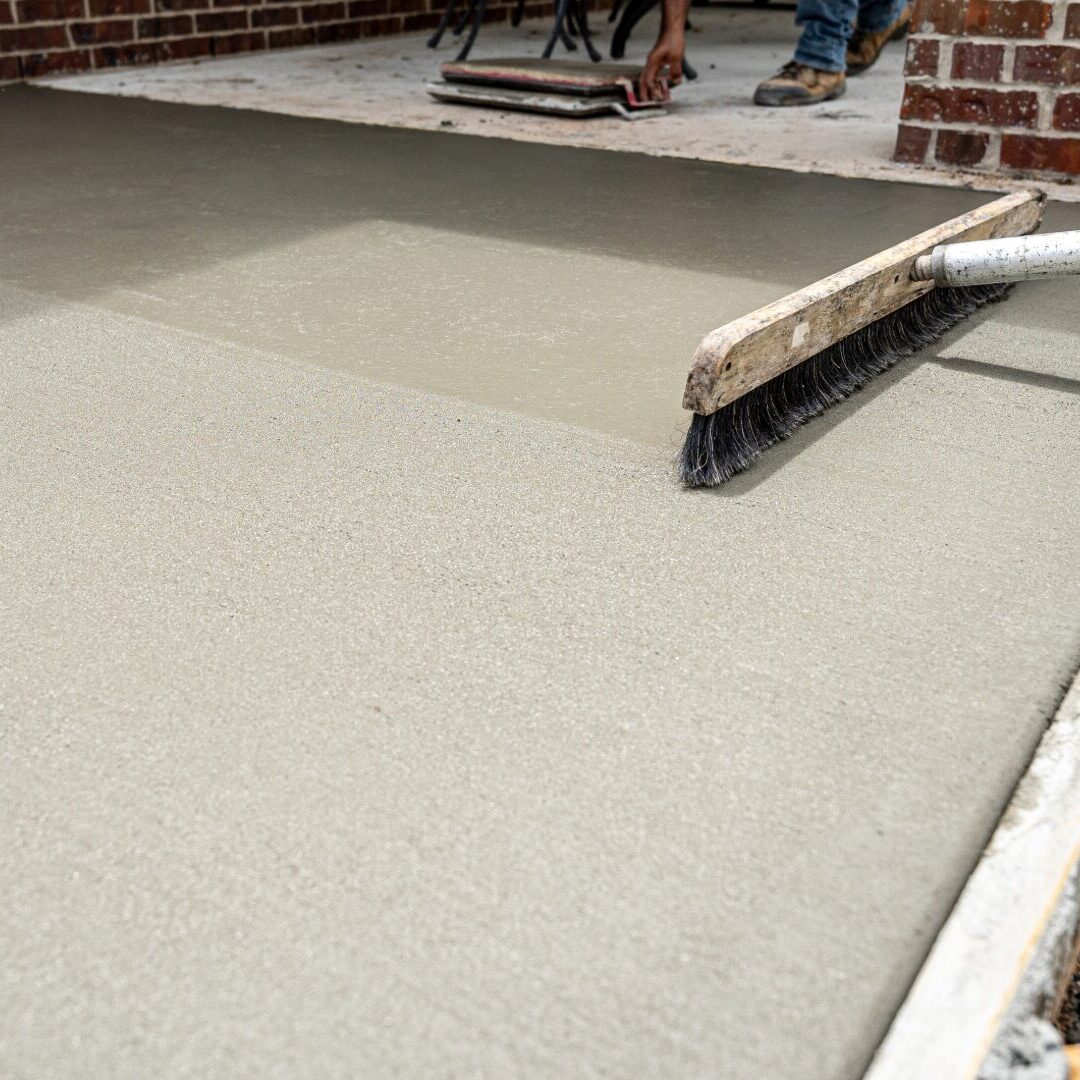 Concrete pad